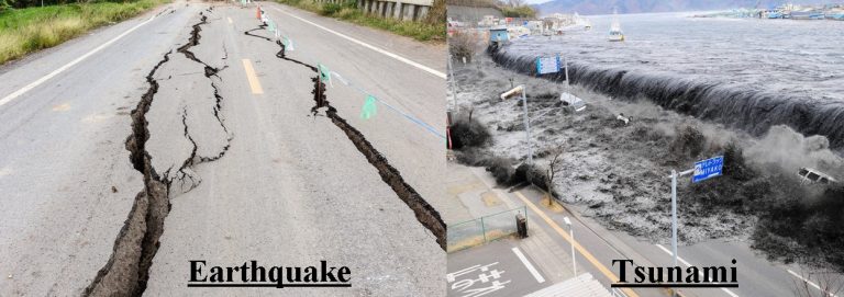 What Is Difference Between Earthquake And Tsunami