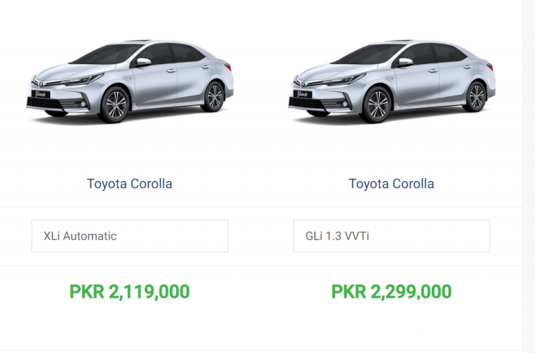 Difference Between Corolla X And Corolla G