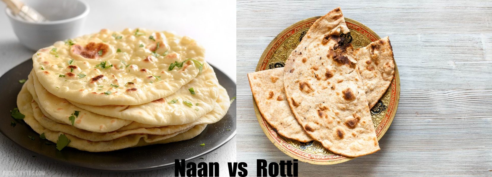 Difference Between Naan and Roti