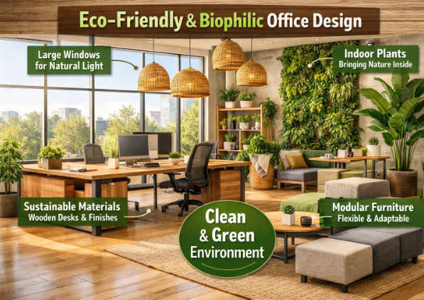Sustainable Design Trends for Modern Workspaces