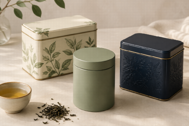10 Tea Tin Design Ideas for Brands and Gift Collections