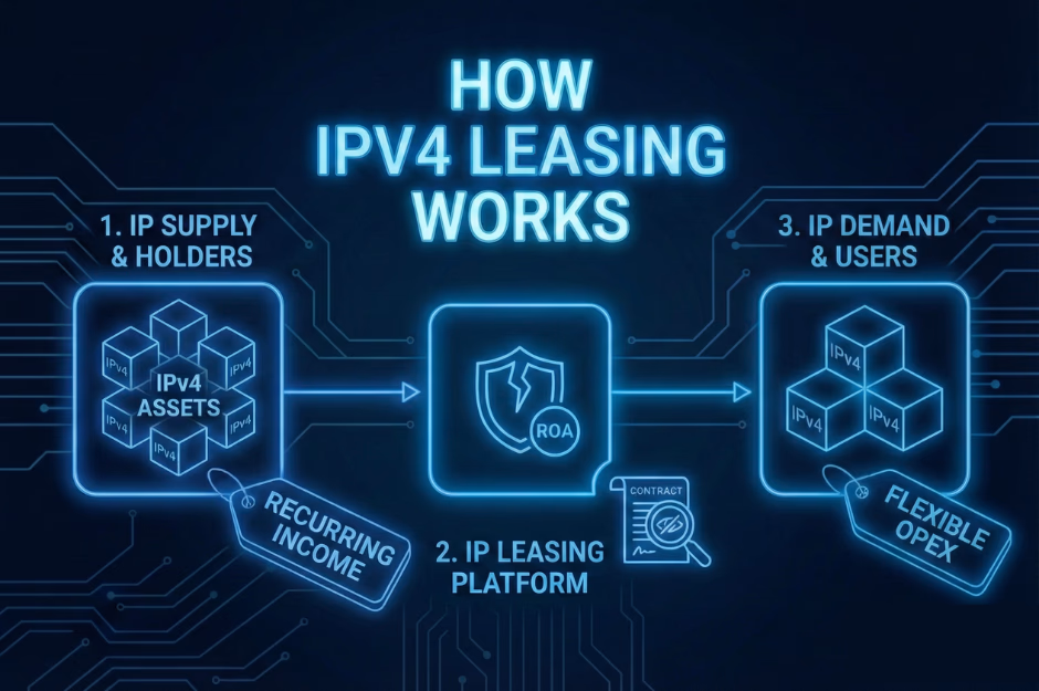 Rent IPv4 Addresses: How it Works?